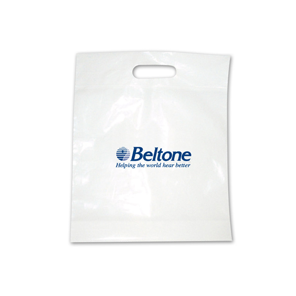 Large Plastic Handle Bag 12″ x 15″