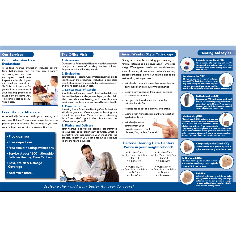 Bio Brochure 11 x 17