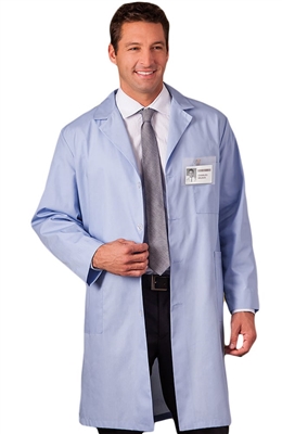 blue lab coat