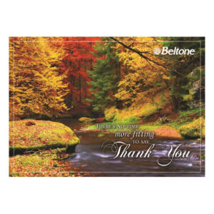 Splashes of Color Thanksgiving Card