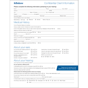 Confidential Client History