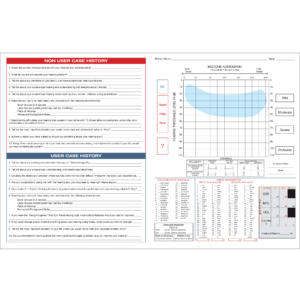 Beltone Patient form – 11 x 17 bifold